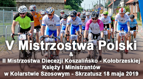 Mistrzostwa Polski Księży i ministrantów w kolarstwie szosowym w Skrzatuszu 
